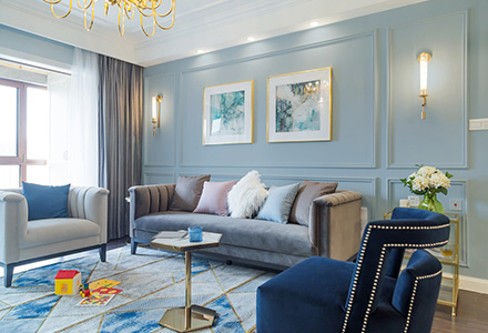 北京昆侖域美式風(fēng)格軟裝設計