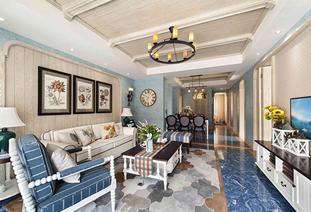 北京紫闕·天祿地中海風(fēng)格軟裝設計