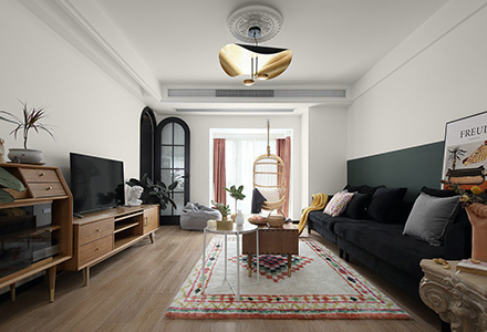 北京首開(kāi)華潤城北歐風(fēng)格別墅裝修設計