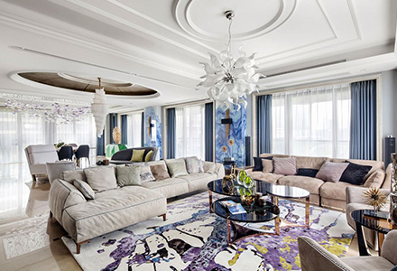 北京金地華著(zhù)新古典風(fēng)格軟裝設計